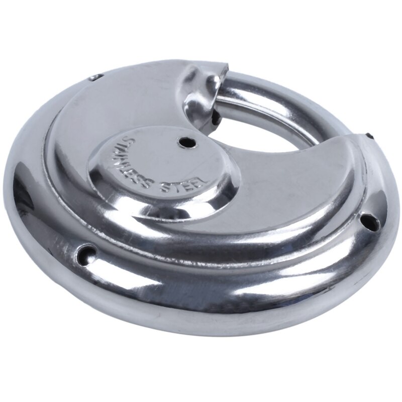 1x candados de disco CIRCULAR redondo, 70MM, resistente, con 1 llave