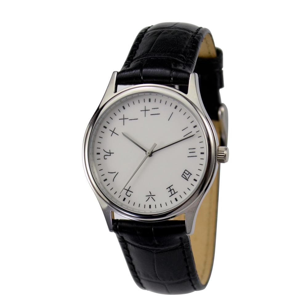Japanse Nummers Horloge Unisex Wereldwijd