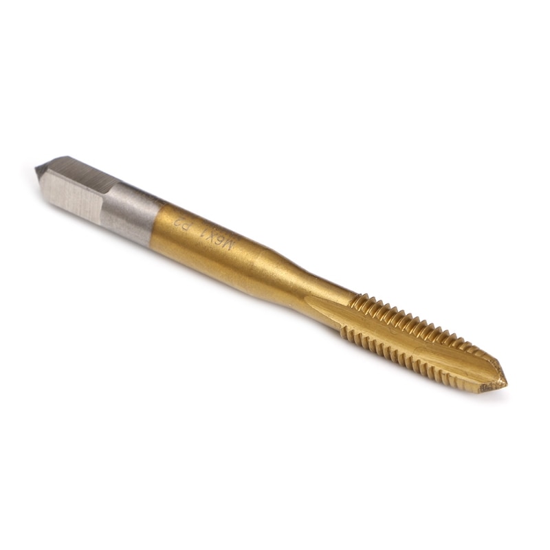 M2/M2.5/M3/M3.5/M4/M5/M6 Hss Metric Straight Fluit Draad Schroef Tap plug Tap