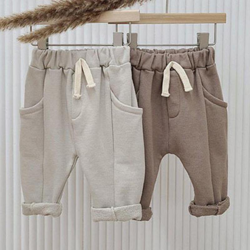 Kinderkleding voor herfst en winter jongens en meisjes harembroeken baby heupbroeken kinderbroeken dikke babybroeken