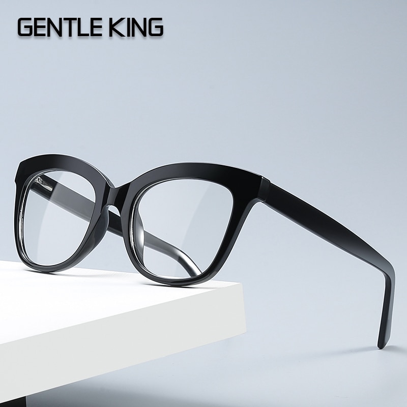 Montura de gafas suave KING Anti Blue Light, montura de gafas TR90 Spectascle Block Blue-ray, monturas de gafas para hombres y mujeres