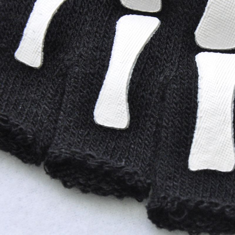 dla obu płci dorosłych Halloween szkielet czaszka pół palca rękawiczki świecące w ciemności bez palców dzianinowe zimowe rękawiczki