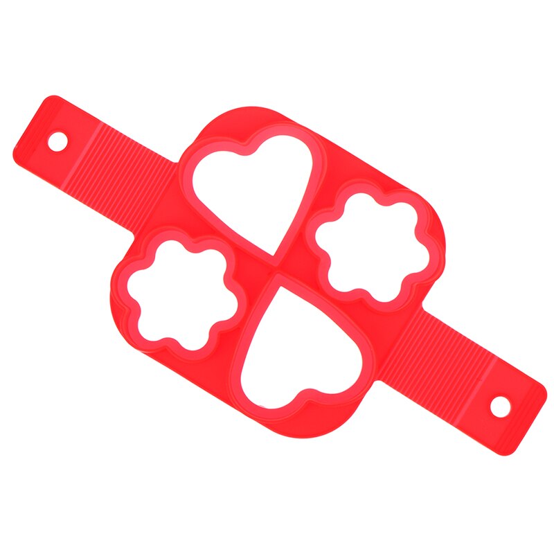 Silica Gel Porous Egg Omelette Silica Gel Porous Pancake With Round Hole Egg Omelette Silica Gel Omelette