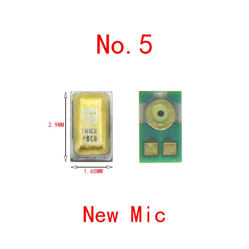 Micrófono receptor de altavoz para HUAWEI, P40 Pro, P30, P20, P10, P9, Honor 8, 9, 10, 20, 30, V10, V20, V30, Mate, Nova Lite, Enjoy Play, 10 Uds.: 10pcs No.5 Type