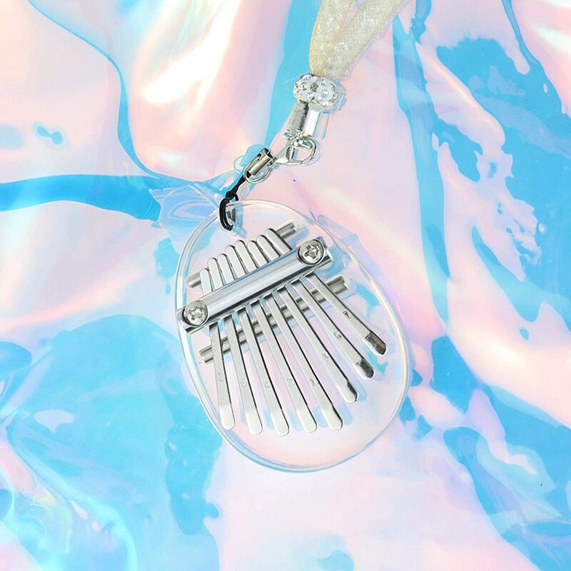 Mini Thumb Piano 8 Key Portable Mbira Finger Piano Best , Birthday, Christmas, Beginner, Party