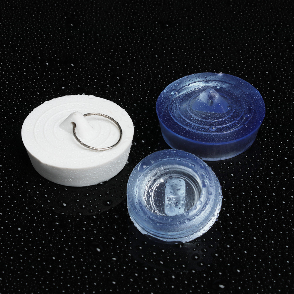 Tapón de drenaje de suelo de silicona para lavabo de cocina, tapa de drenaje redonda duradera a prueba de fugas, tapón de repuesto para agujeros de lavabo de baño