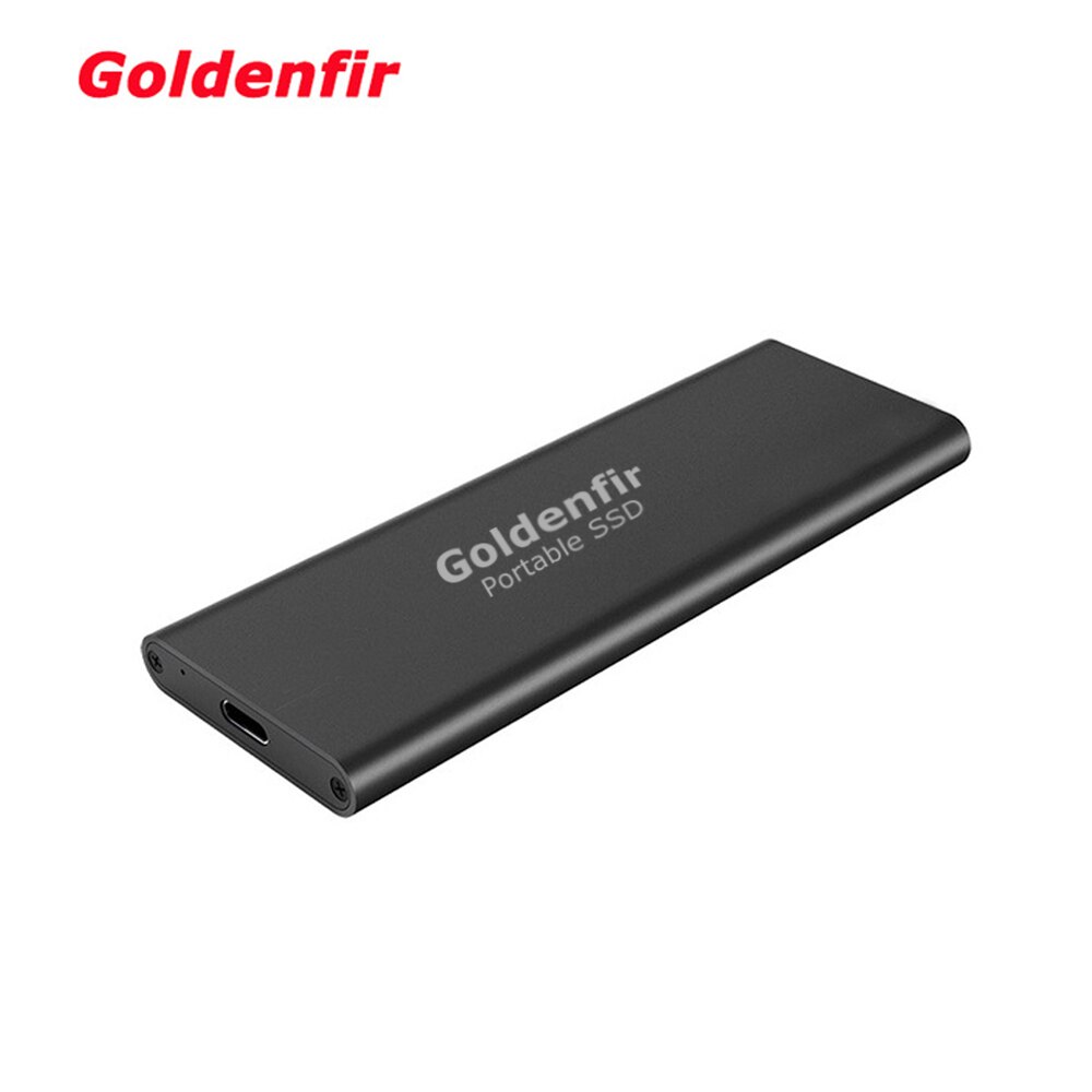 Goldenfir Neueste artikel Tragbare SSD USB 3.1 64GB 128GB 256GB 512GB 1TB Externe fest Zustand Antrieb für Geschäft und Privatgelände