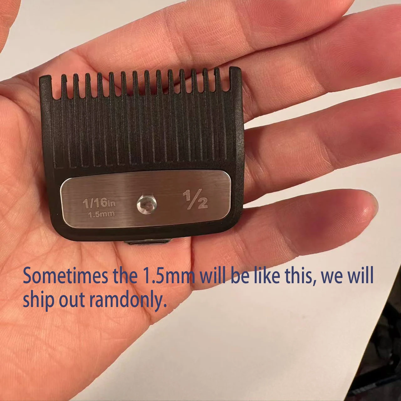 Kemei Hair Clipper Limit Comb for KM-1990 Hair Clipper Limit Guide Comb for Wahl Universal Barber Guide Comb Clipper Limit Combs