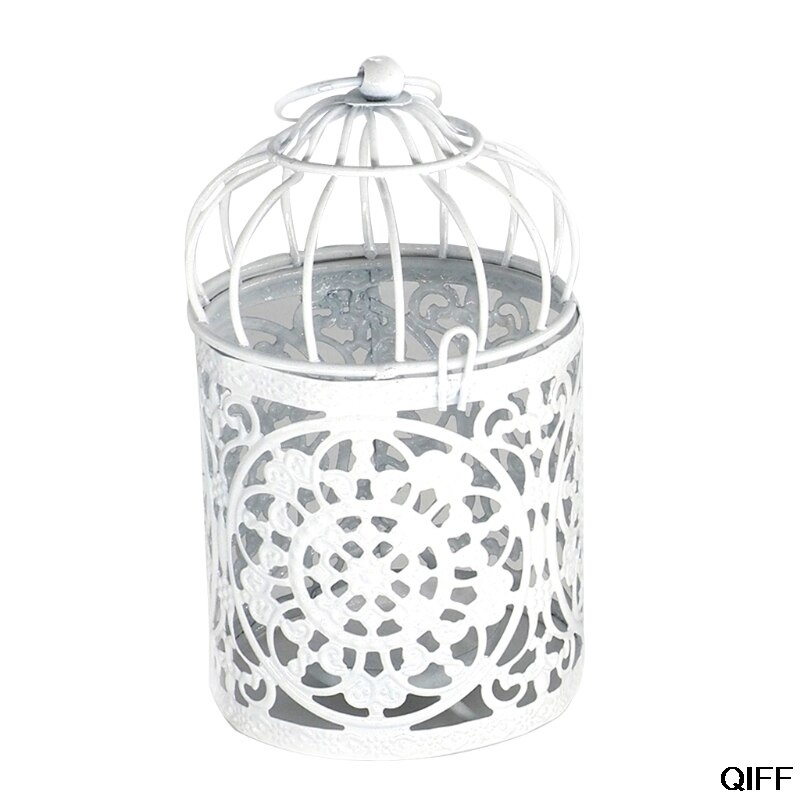 dziurawy uchwyt świecznik Tealight wisząca latarenka klatka dla ptaków klasyczny kute nowość: 5AC100492-D