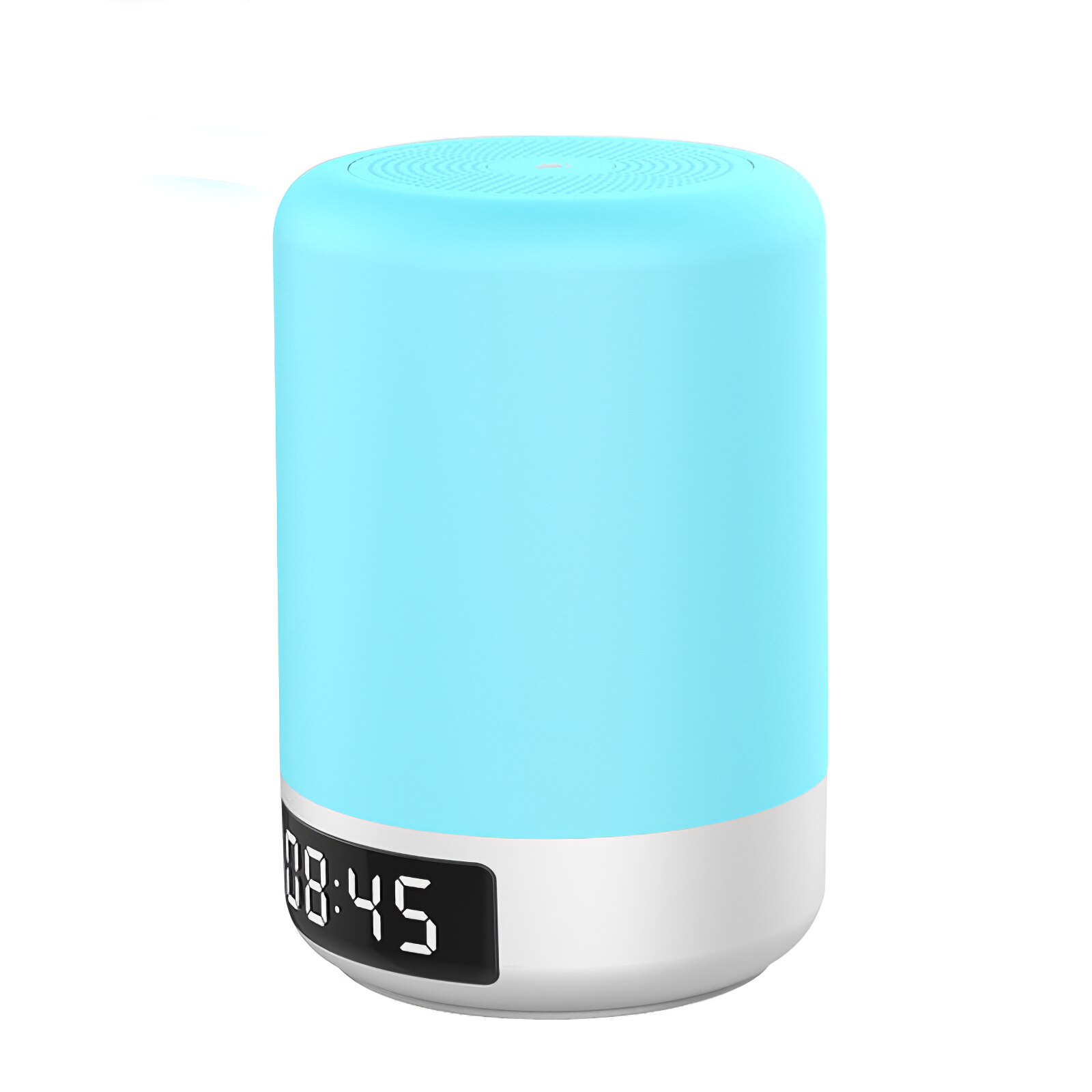 Tragbare kabellos Bluetooth Lautsprecher Mini-Spieler berühren klopfen Licht Bunte LED Nacht Licht Nachttisch Lampe für Besser Schläft