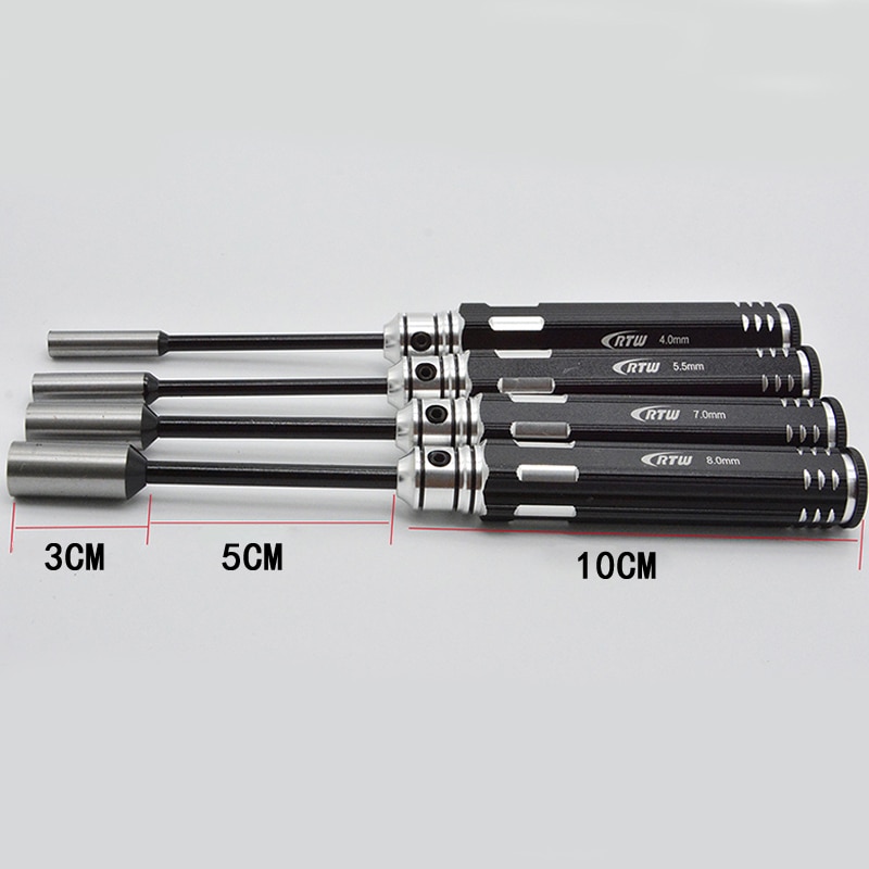 4mm, 5.5mm,7mm,8mm Socket Screwdriver Hexagon Screw Driver High Carbon Steel Bolt Driver Screw-driving Tools for Hex Nut 1pcs