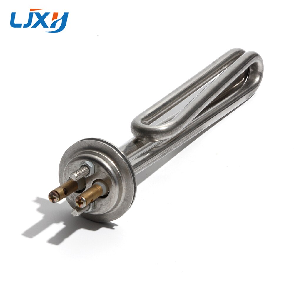 LJXH Cylindrical Sauna Heating Tube 220V 2KW Stainless Steel High Temperature Electric Heater Steam Bath Generator Element