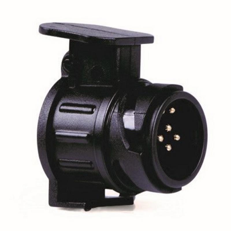 Car Trailer Truck 7 Pin Plug Adapter Converter: Default Title