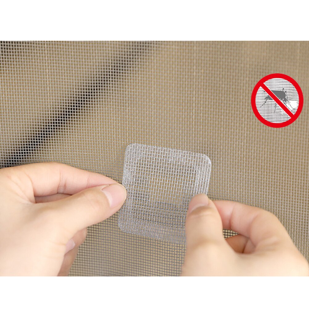 Pegatinas adhesivas antimosquitos para ventana, reparación de insectos para el hogar, cocina