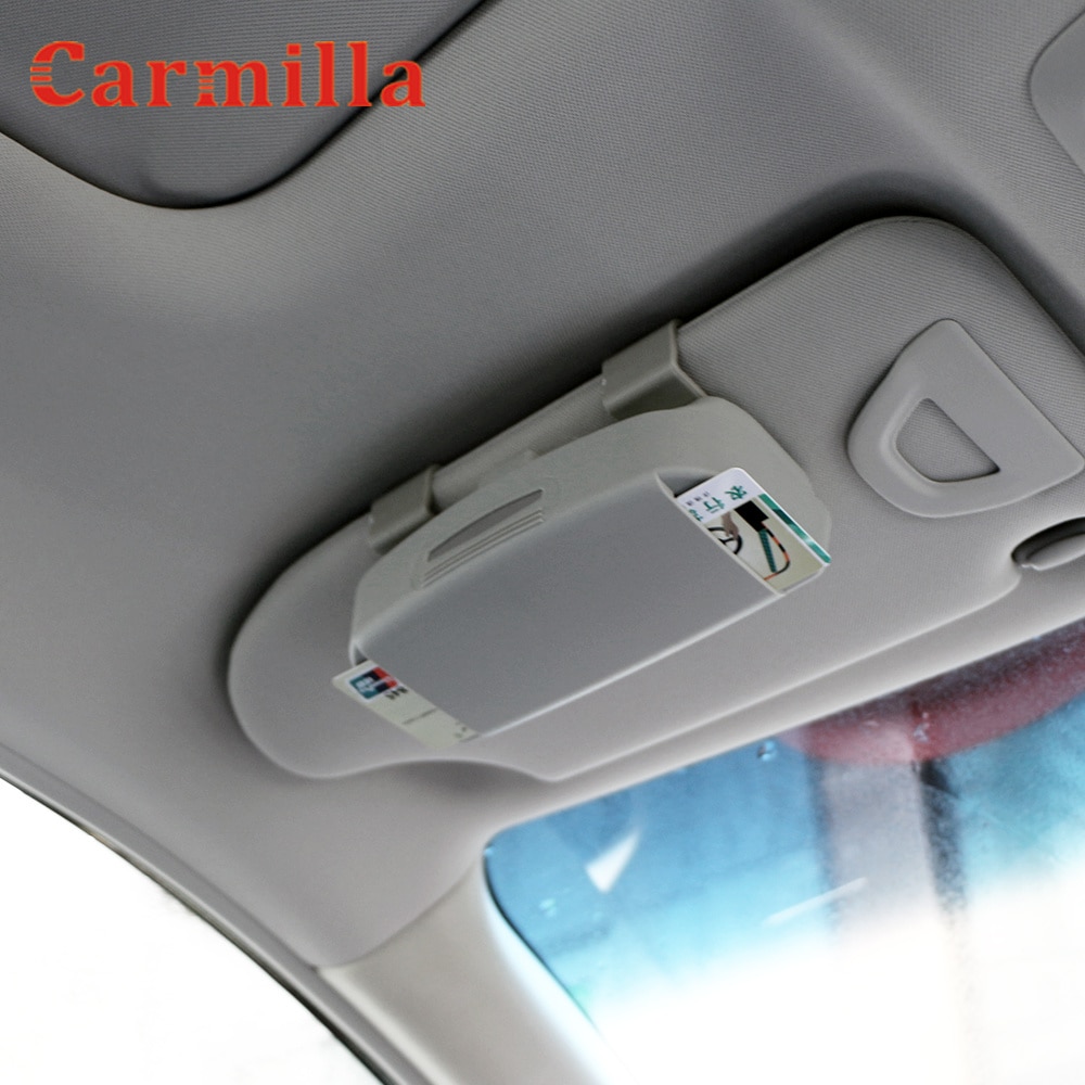 Car Sunglasses Holder Glasses Case Cage Storage Box for Mitsubishi Eclipse Cross Outlander 3 ASX Lancer 9 10 Pajero Sport I200