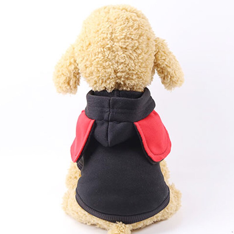 Winter Dog Hooded Coats Jacket Warm Cotton Pet Dog Clothes for Small Dogs Chihuahua Pug Clothing Puppy Cat Costume Pets Products