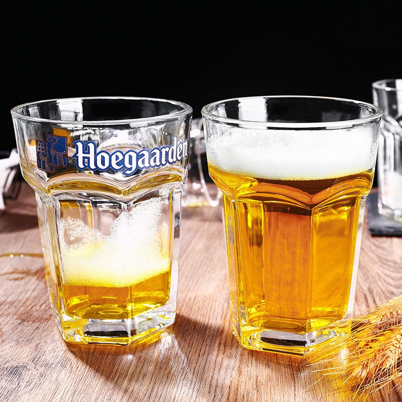 4000ml grande calibro Fujia tazza di birra bianca belgio importato tazza di birra bianca hoegaarden tazza di birra artigianale in vetro creativo
