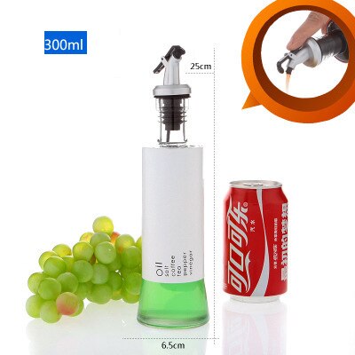 Olie spray flaske sprøjte olier gryde bbq grill madlavning værktøj køkkengrej køkken værktøj tilbehør forsyninger oliven pumpe olie flaske: 300ml hvide