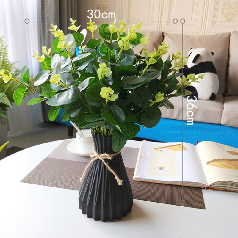 Plastic Vazen Woondecoratie Anti-Keramische Vazen Europese Bruiloft Moderne Decoraties Rotan-Achtige Onbreekbaar Creatieve Eenvoud