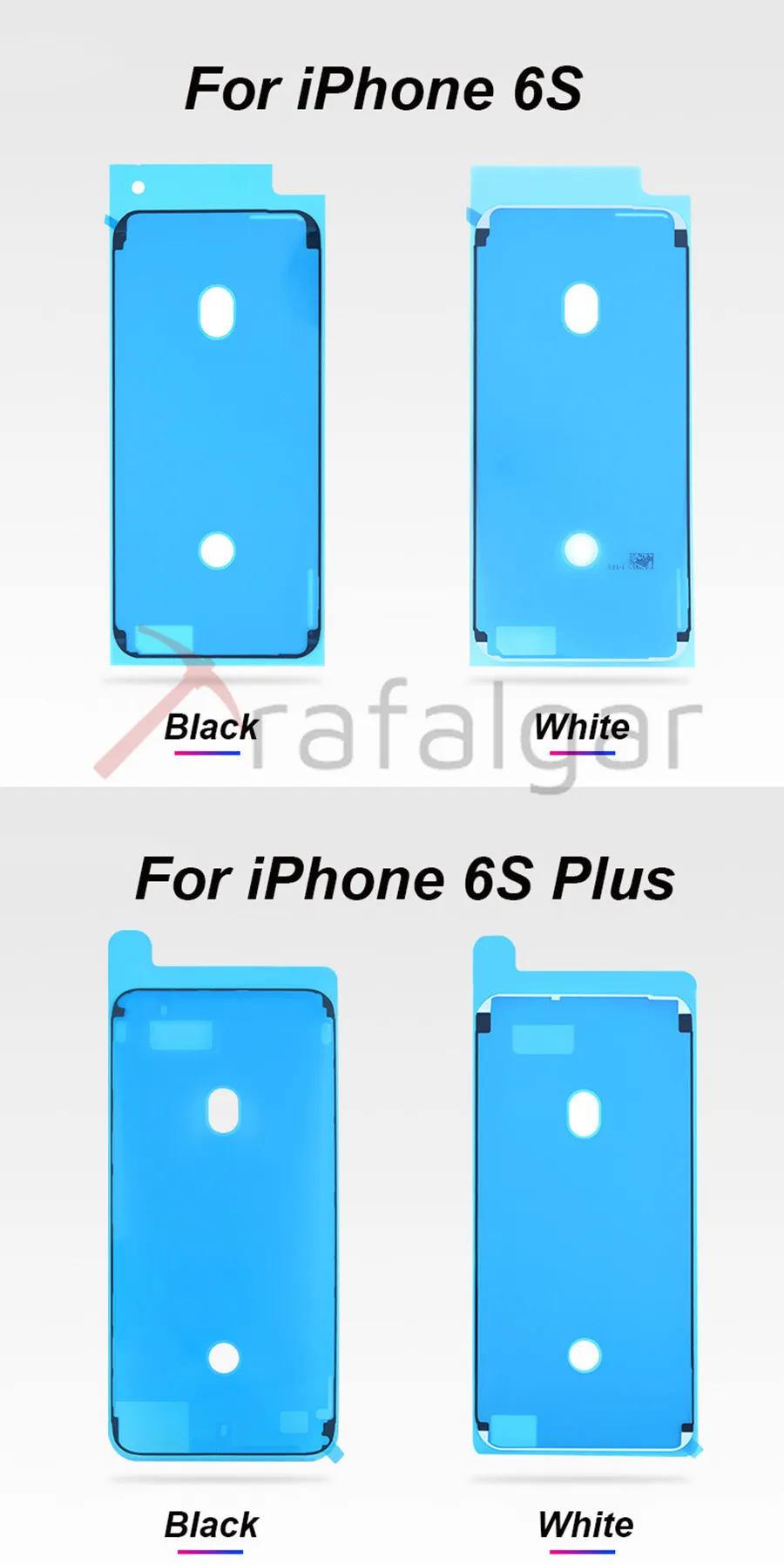 For iPhone 6 6S 7 8 Plus X XS 11 12 mini Pro Max XR LCD Display Frame Bezel Waterproof Sticker Adhesive Seal Repair Tape Glue