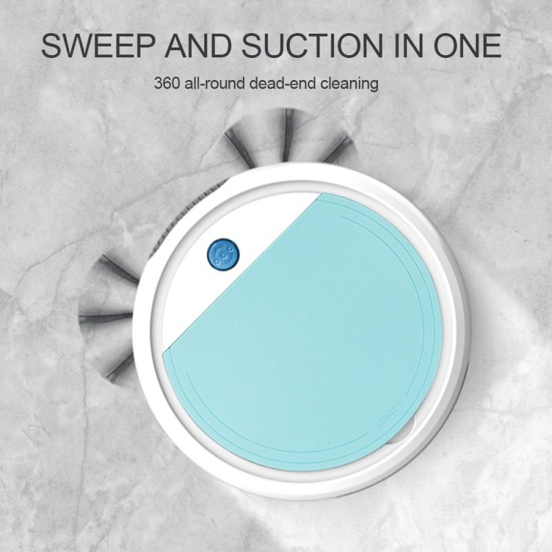 Rechargeable Auto Dust Cleaning Sweeper Robot Vacuum Cleaner Cleaning Robot Smart Sweeping Robot Dirt Dust Hair Cleaner