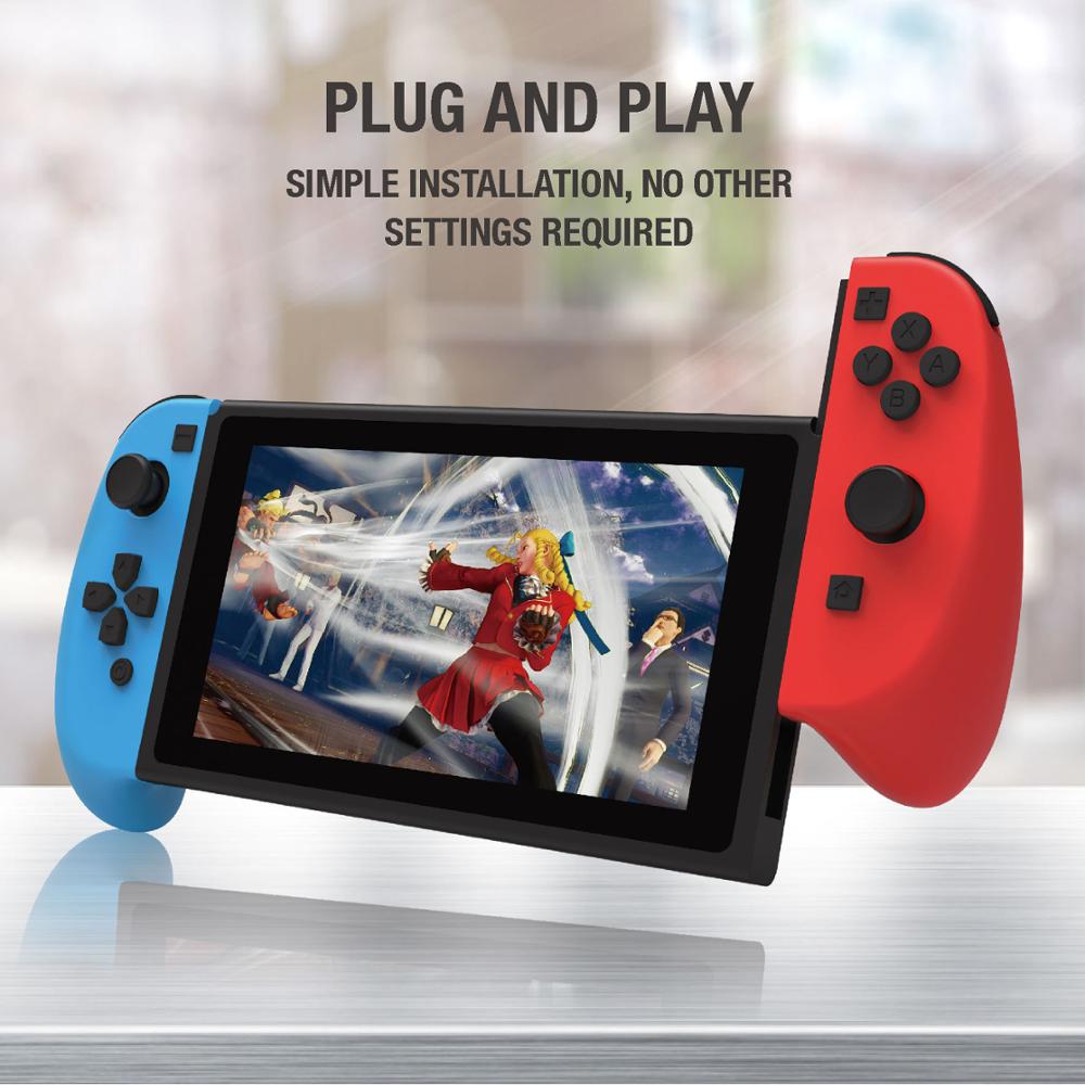 left and right wired small controllers for console for Nintend Switch plug and play not need charger Wired Joystick Gamepad