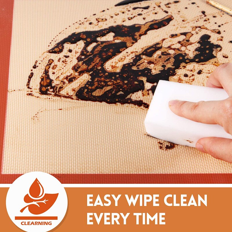 Silicone Baking Mat for Cookie Sheet - Non Stick Sheet Mat - Grade Liner Sheets