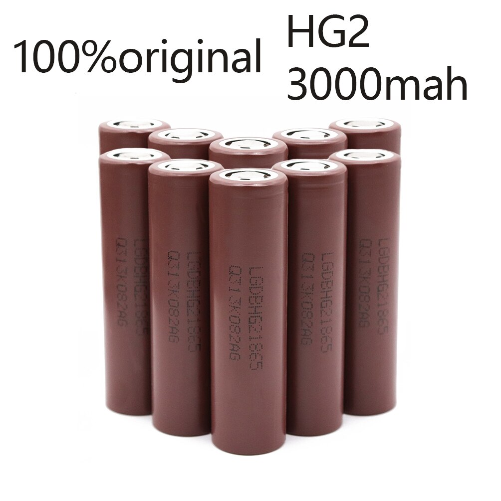 2-20PCS HG2 18650 3000mAh Battery 3.7V30a High Discharge 18650 Rechargeable Batteries for HG2 18650 Flashlight Tools Battery