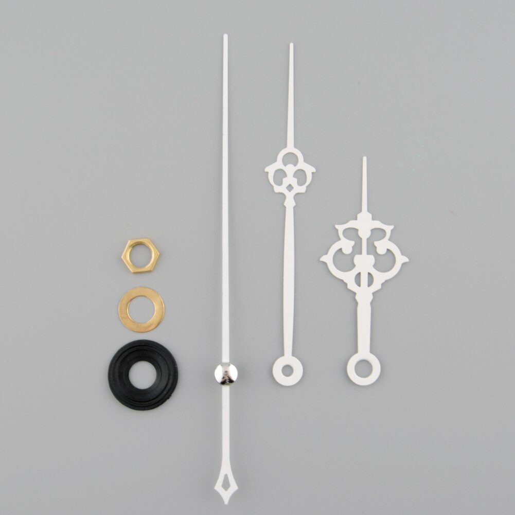 1pc 13mm Silent Large Clock Quartz Clock Movement Mechanism White Hand DIY Replacement Repair Kit Tool Set