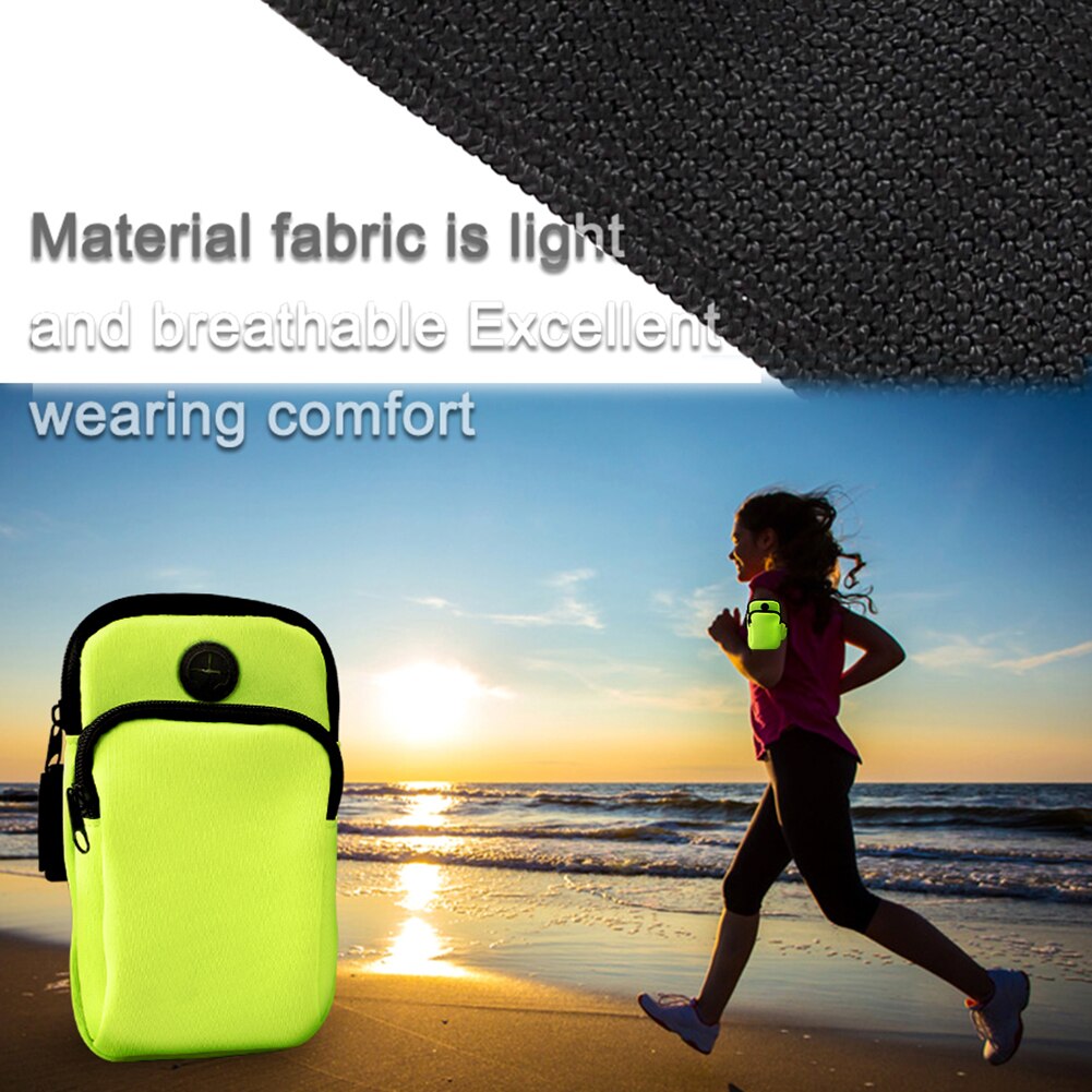 Phone Pouch for Sport Running Jogging Cycling Arm Band Case for iPhone Samsung Smart Phones Holder