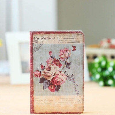 Rosas ilustraciones cuaderno Bloc de notas diario dibujo rosas lindas cuaderno de papel oficina material escolar: 50k-C