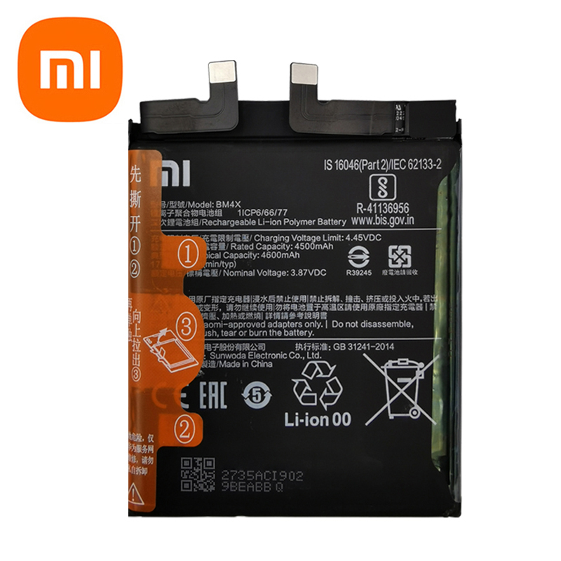 Batería Xiaomi 100% Original de 2025 años BP42 BM4X BM55 para Xiaomi Mi 11 Mi11 Lite / Mi 11 / 11 Pro / 11 Ultra batería de repuesto