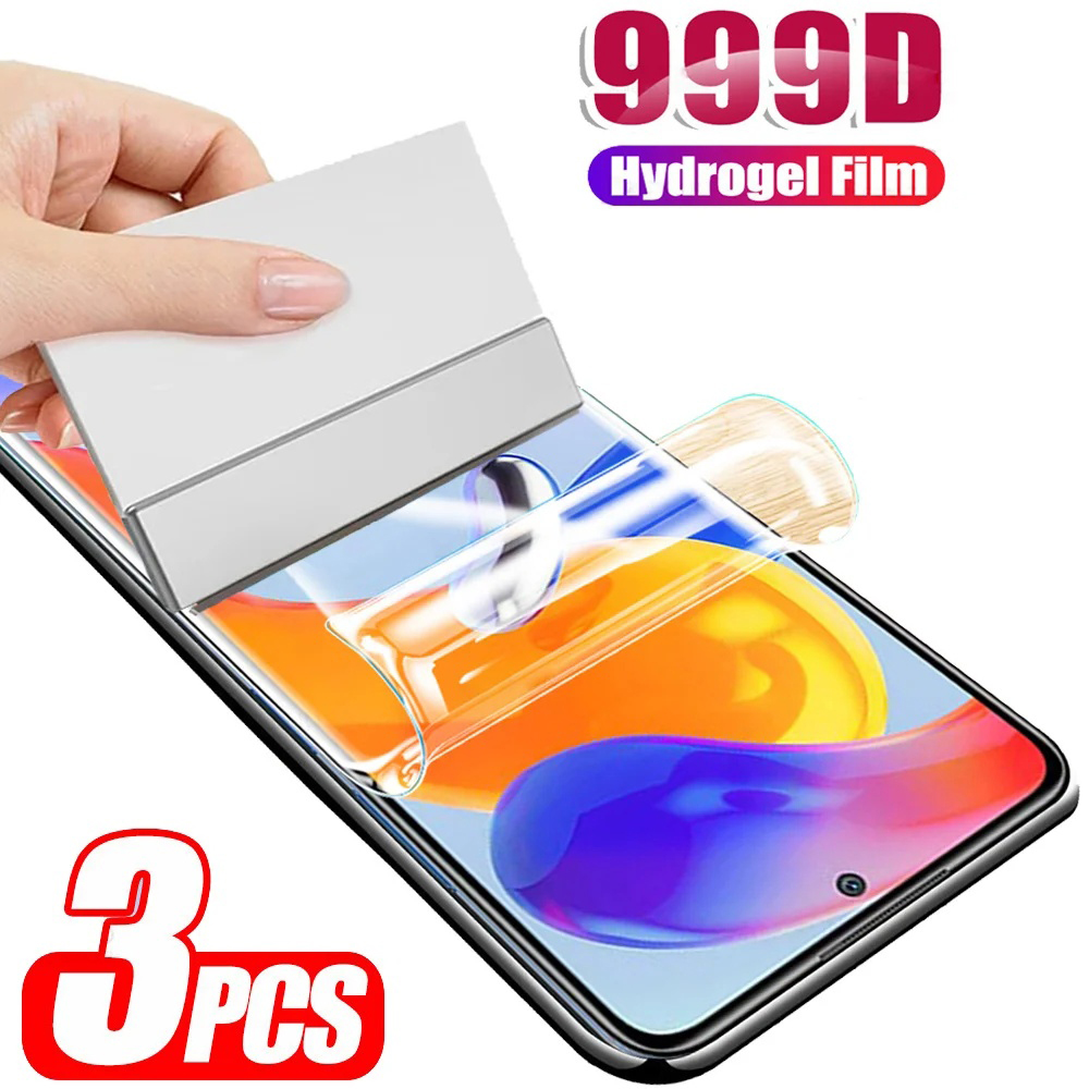 Suave Película de Hidrogel para Redmi Note 14 13 10 11 12 Pro Plus Protector pantalla Xiaomi Redmi Note11 Pro 5G película de Hidrogel Redmi Note 14 Pro frontal y película Note12 protectores Note 12S 11S 10S