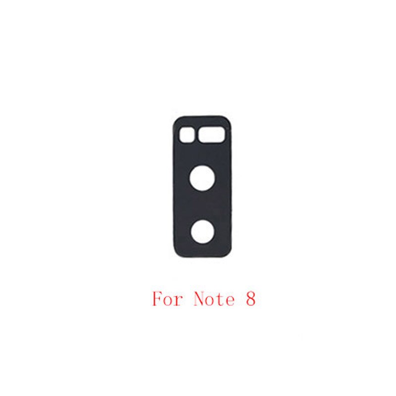 10Pcs Back Rear Camera Lens Glas Vervanging Voor Samsung S10 S10 Plus S10E S10 5G Note 10 Note 9 Note 8 Reparatie Onderdelen: For Note 8