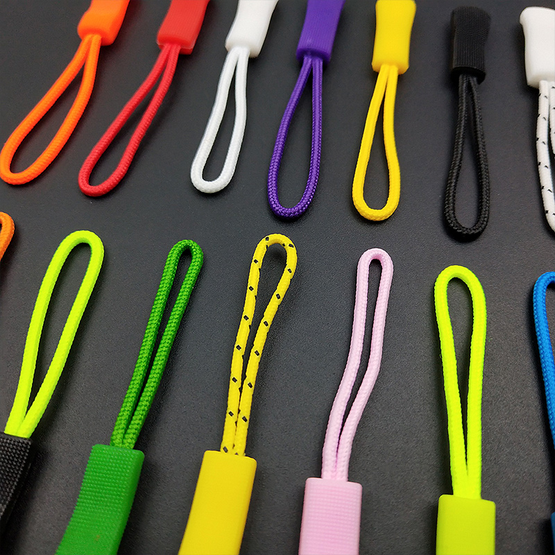 Tirette de fermeture à glissière, 10 pièces, cordon de fermeture à glissière, ajustement d&#39;extrémité, tête de fermeture à glissière de remplacement, Clip de fixation de boucle, valise vêtements, accessoires de couture à domicile