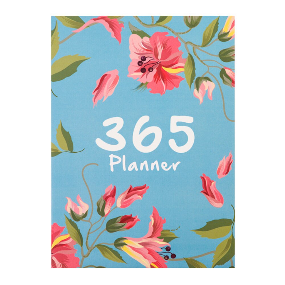 Notebook DIY A4 Daily Weekly Annual Planner Notebooks Plan Organizer Office Schedule School Supplies 208*285mm