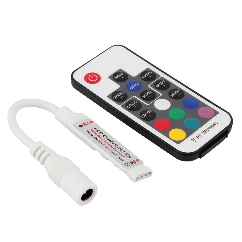 Contrôleur universel portatif de gradateur de Led sans fil de Mini RF de télécommande pour la lumière de bande de LED SMD5050/3528/5730/5630/3014