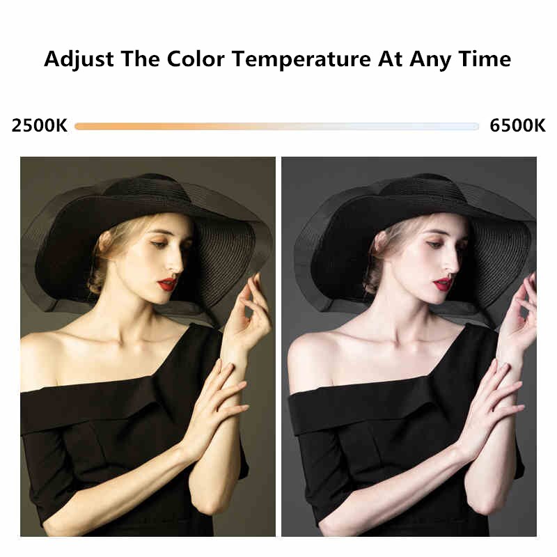 Dimmable Zoom Calls Remote Video Conference LED Fill Light Photography Studio Live Makeup USB Rechargeable LED Conferencing Lamp