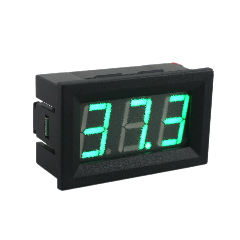 Dc 0-50A Mini Digitale Ampèremeter Met Groene Led Display Huidige Panel Meter Voeding DC4.5-28V