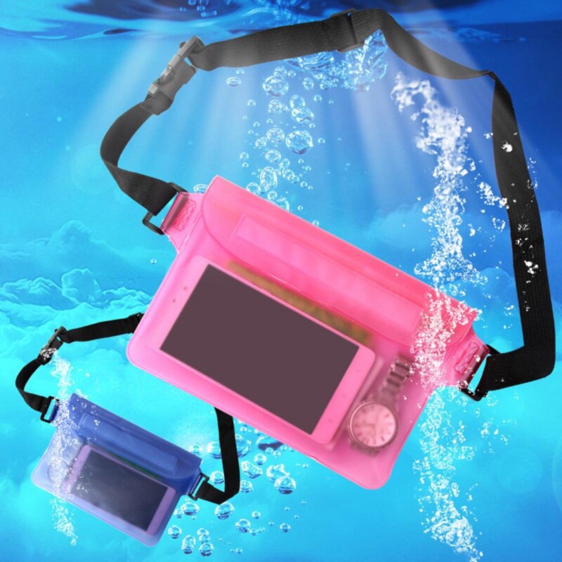 Waterproof Swimming Bag Underwater Dry Shoulder Waist Pack Drift Diving Bag Pocket Pouch Skiing Snowboard Mobile Phone Bags Case