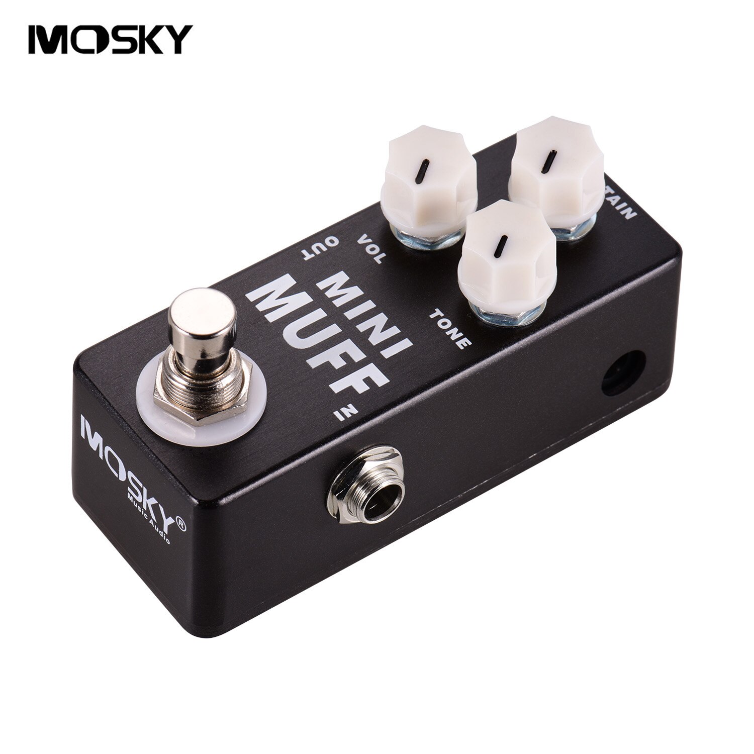 MOSKY MINI MUFF Audio chitarra elettrica effetti per basso pedale distorsione Overdrive Buffer ritardo Reverb True Guitar Parts accessori