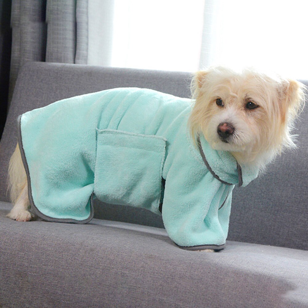 Pet Drying Towel Super Absorbent Capacity Soft Dog Quick-Drying Pet Dog Bath Towel Warm Animal Pet Clothes Supplies