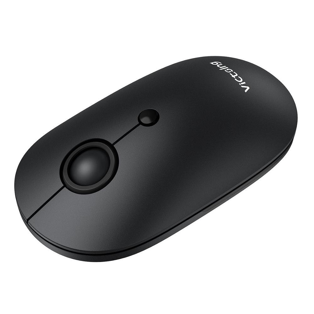 VicTsing PC288 2.4G Wireless Mouse Slient Click Computer Mice with 5 Level Adjustable DPI Mini Optical Mouse for PC Laptop MAC: Black Mouse-2