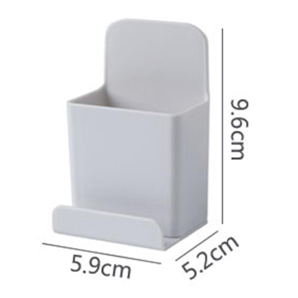 Locker Box voor mobiele telefoon - wandgemonteerde acryl opbergdoos met slot, verdikt ontwerp, schone desktop mobiele telefoon kluis voor personeel - roosters afsluitbare opslagoplossing