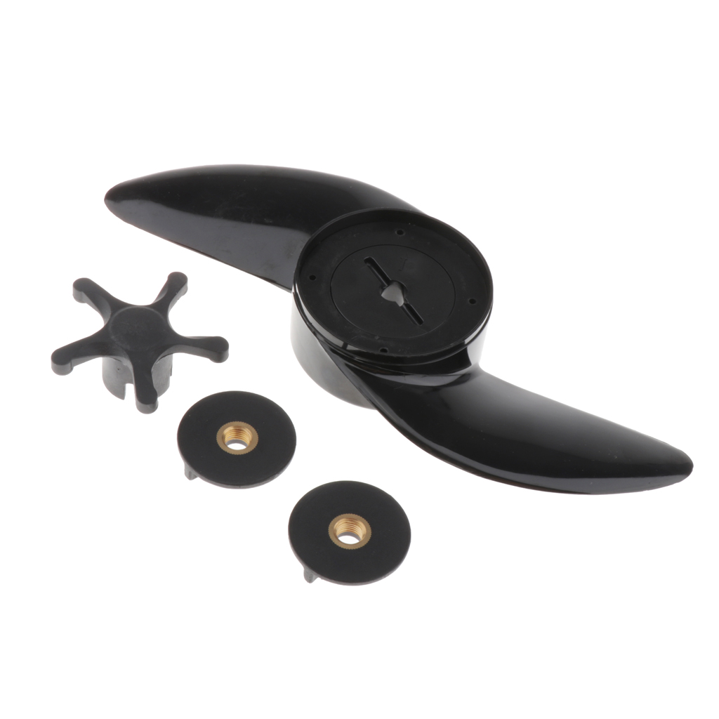 2 Blade Mini Trolling Electric Motor Replacement Propeller For Boat Engine
