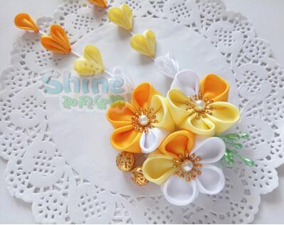 Sakura Kimono Kwasten Haarspeld Vrouw Haaraccessoires Badjas Hoofdtooi Mooie Hand Gemaakt Hoofddeksels: J