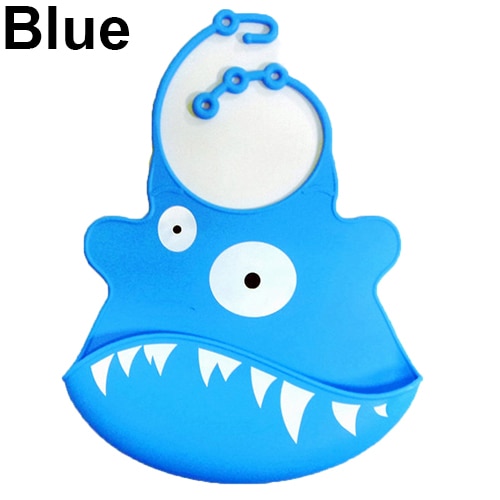 Baberos alimentación bebé Baberos alimentación silicona impermeable ajustable paños eructos niños Delantales para chicas niños comiendo el almuerzo Peto