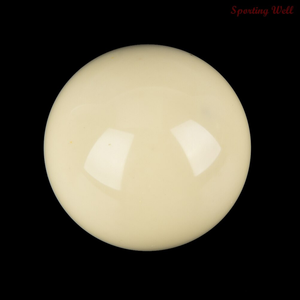 57.2mm branco bilhar 2 1/16 "bola de bilhar bola de taco snooker tabela formação ponto bola de sugestão 2 diâmetro 1/4" bola de bola de nove-bola