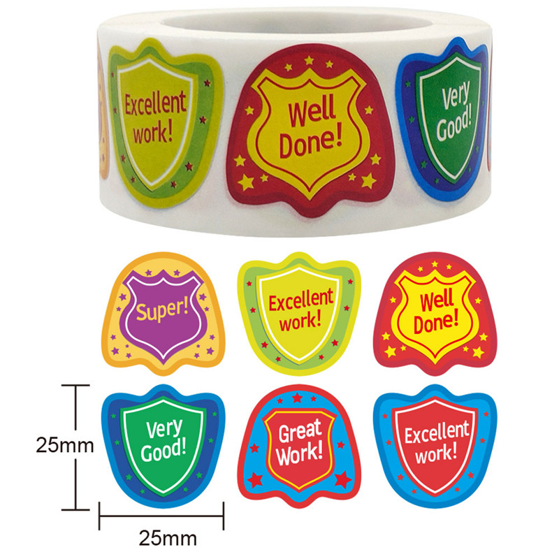 100-500 Shield-shaped Crown Teacher Reward Student... – Vicedeal