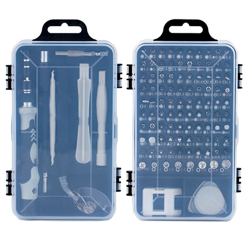 Juego de destornilladores 115 en 1 Mini destornillador de precisión Multi ordenador PC Dispositivo de teléfono móvil Kit de reparación de herramientas para el hogar